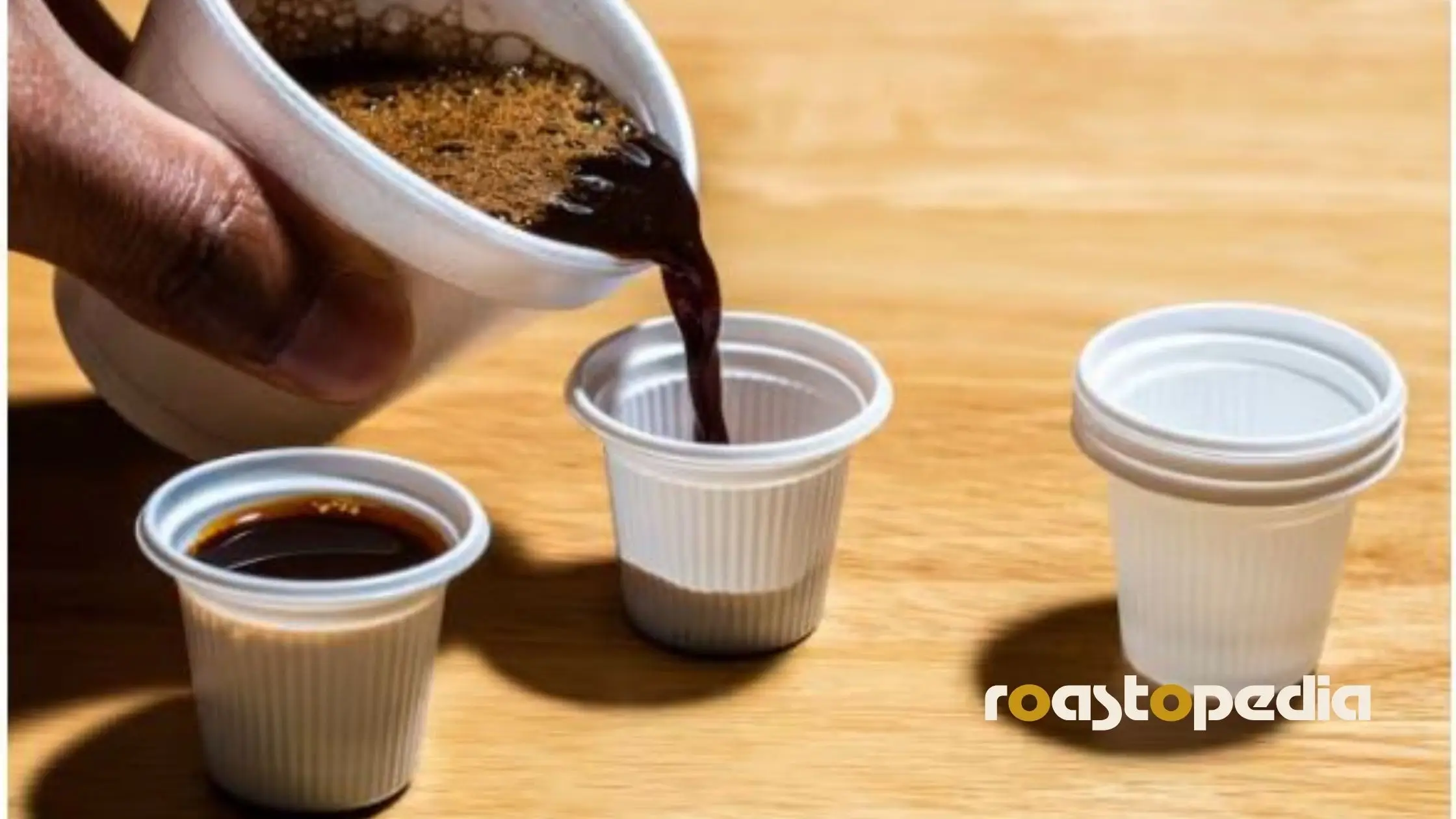 A Colada is a sweetened Cuban espresso packing an intense caffeine punch — brewed from 4 to 6 dark-roast shots blended with sugar to produce a rich, velvety foam called espuma.