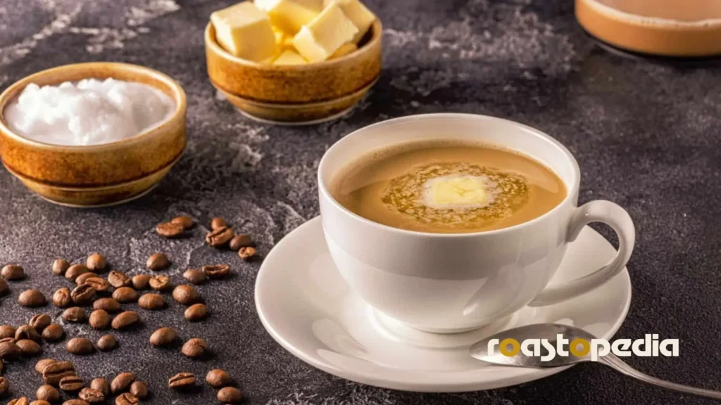 Although bulletproof coffee is high in fat, it does not contain any carbohydrates.