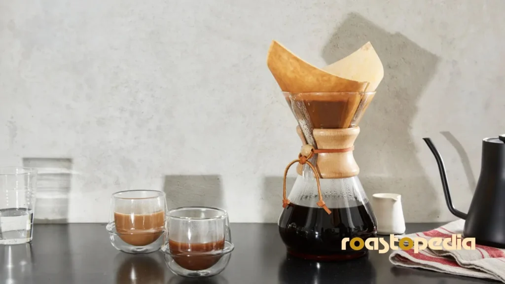 Chemex coffee brew
