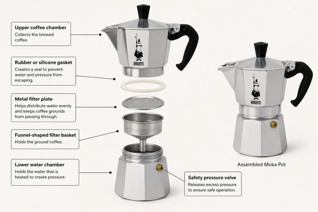 the Moka pot
