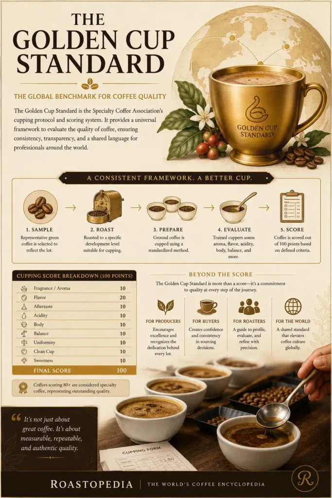 Golden cup standard
