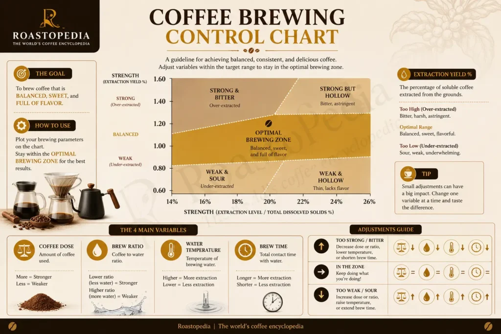 Coffee Brewing Control Chart