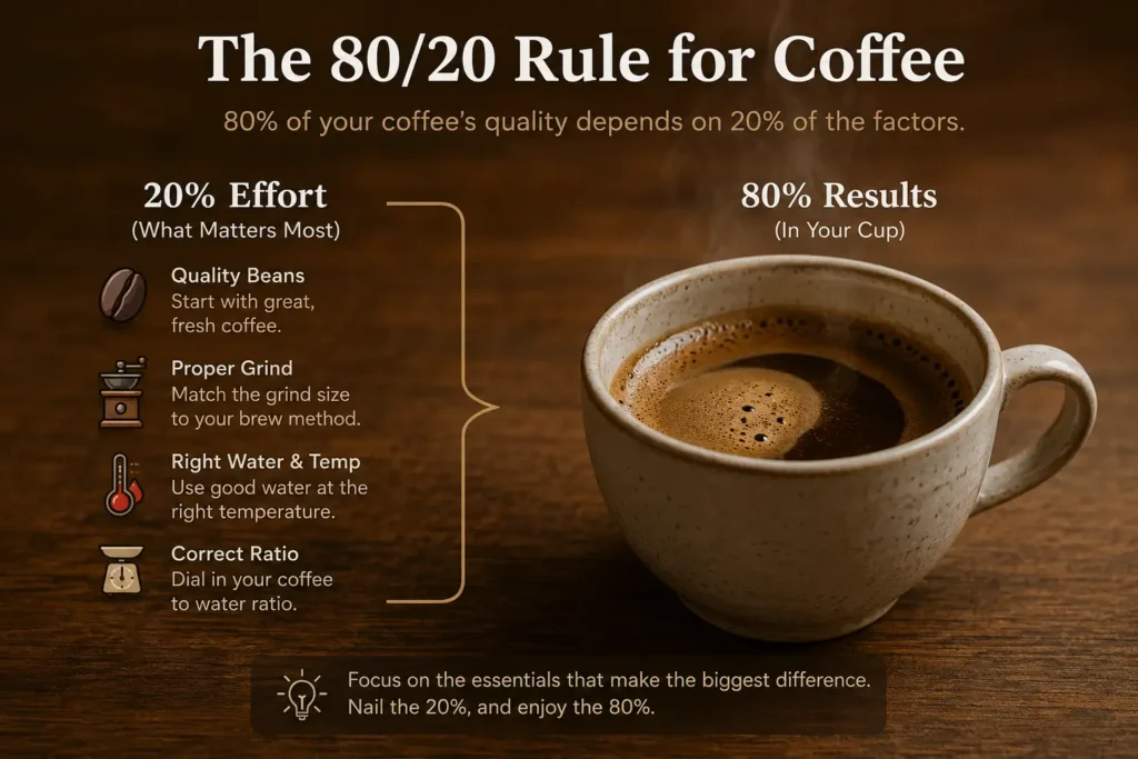 80/20 Rule for Coffee
