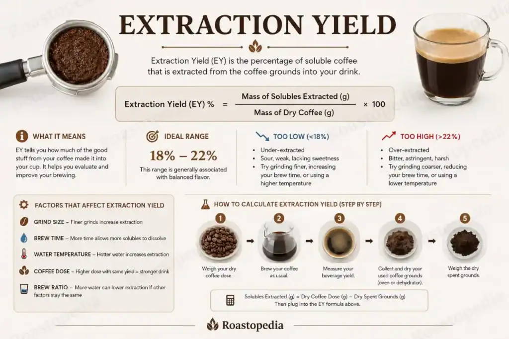 extraction yield