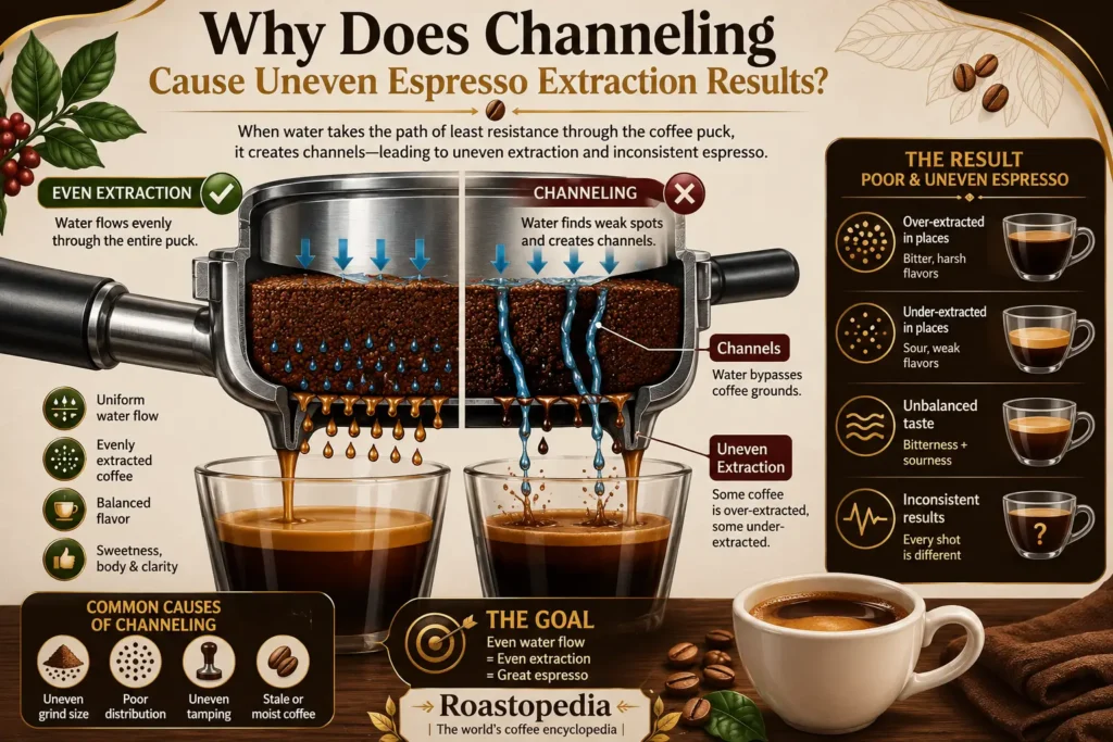 Why Does Channeling Cause Uneven Espresso Extraction Results