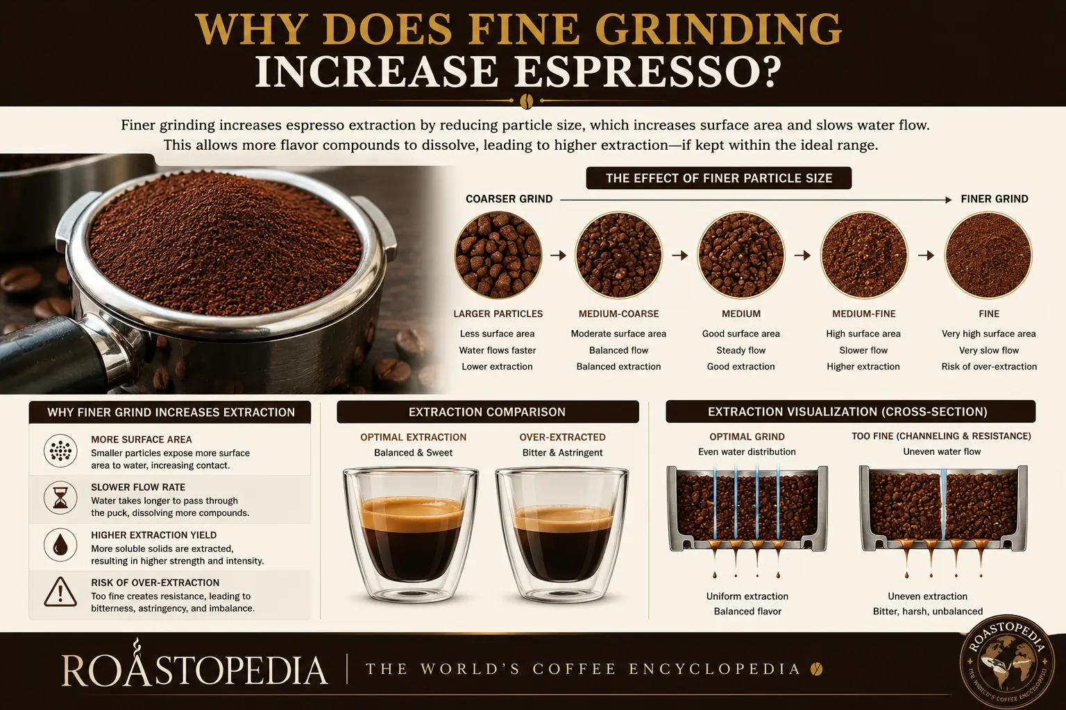 Why Does Fine Grinding Increase Espresso Channeling